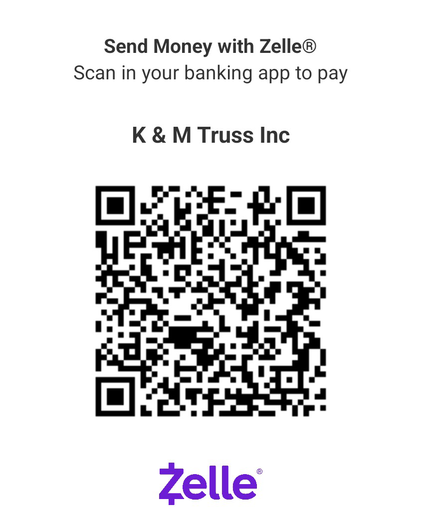 QR code for payment with Zelle.